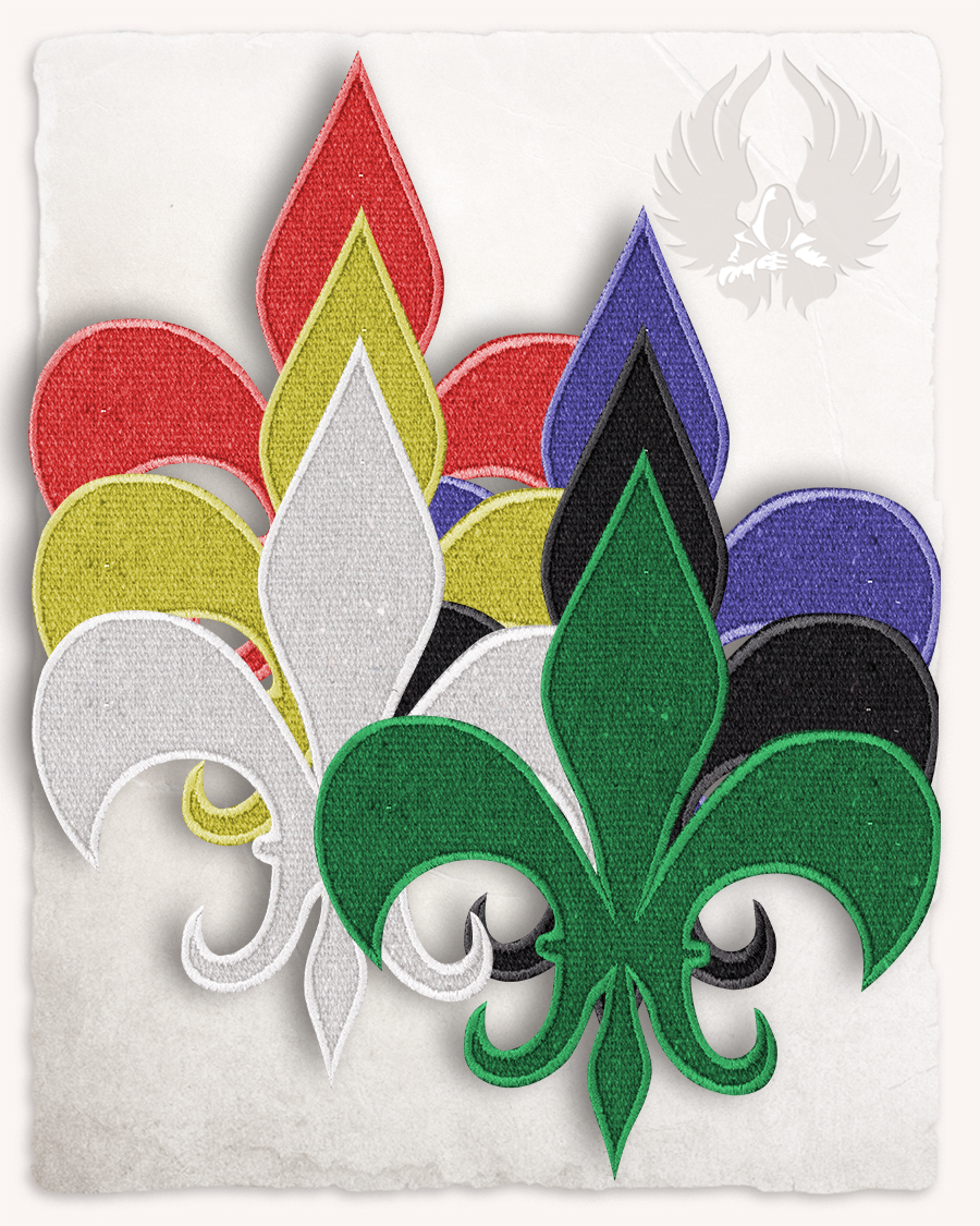 Fleur-de-lis patch