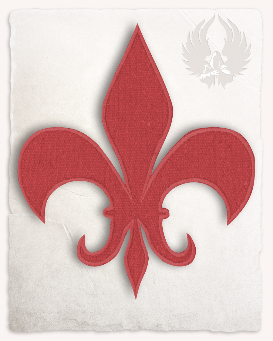 Fleur-de-lis patch