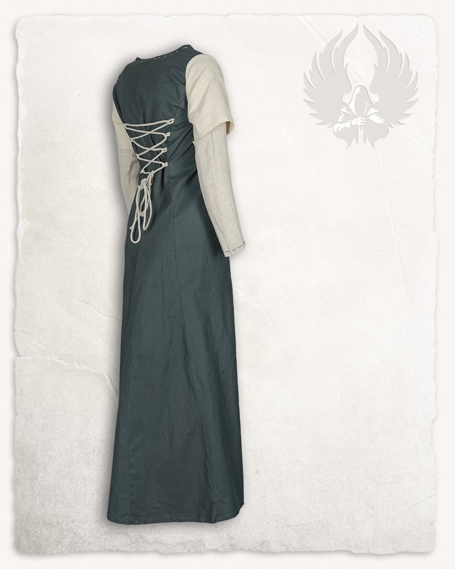 Elodie dress green/cream