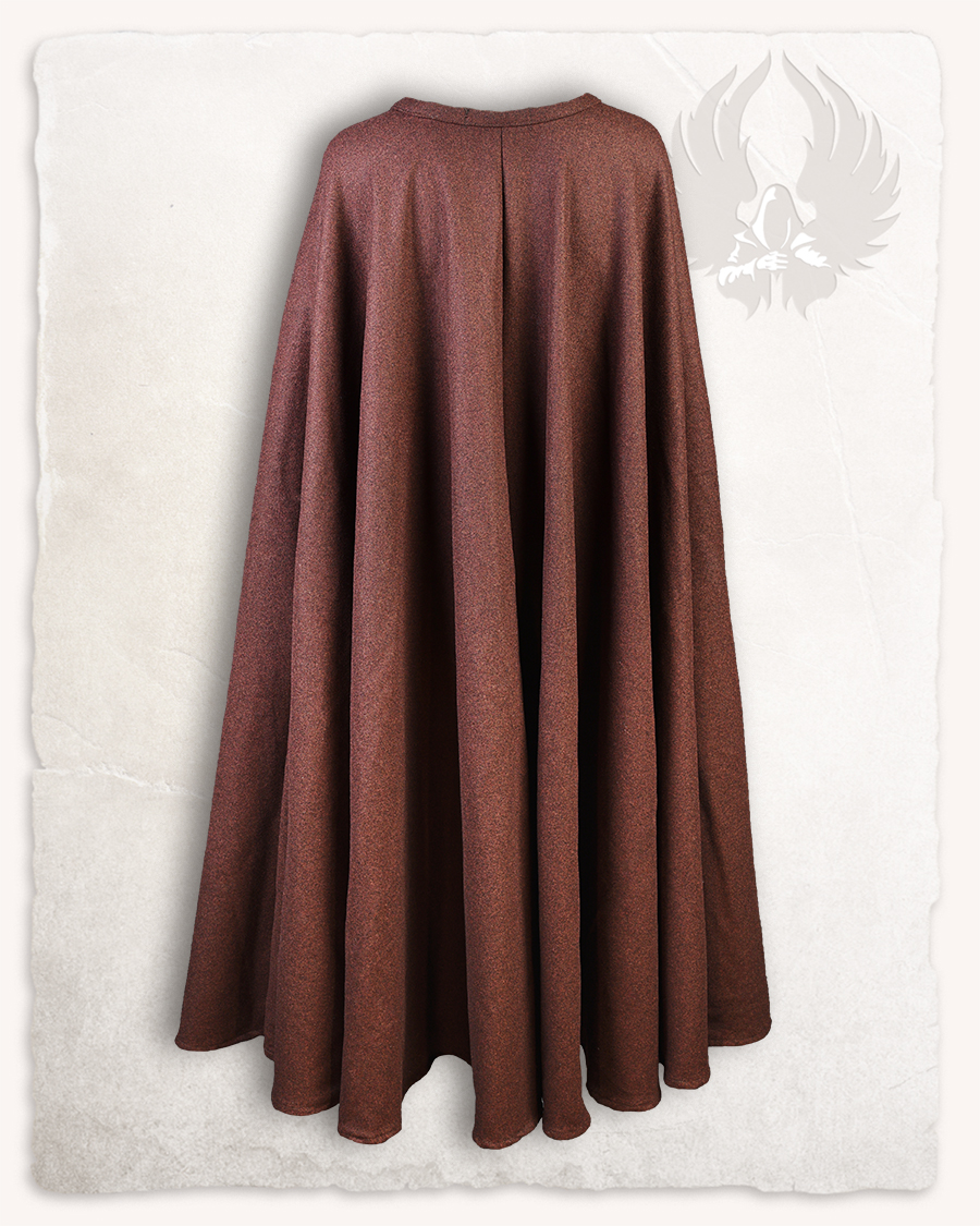 Rudolf cloak wool brown Discontinued